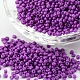 Baking Paint Glass Seed Beads US-SEED-S002-K13-1