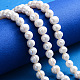 Natural Cultured Freshwater Pearl Beads Strands US-SPPA007Y-1-5