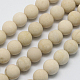 Natural Fossil Beads Strands US-G-D694-10mm-2