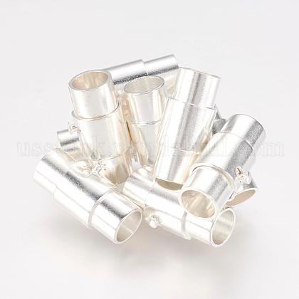Brass Locking Tube Magnetic Clasps US-MC077-S-1