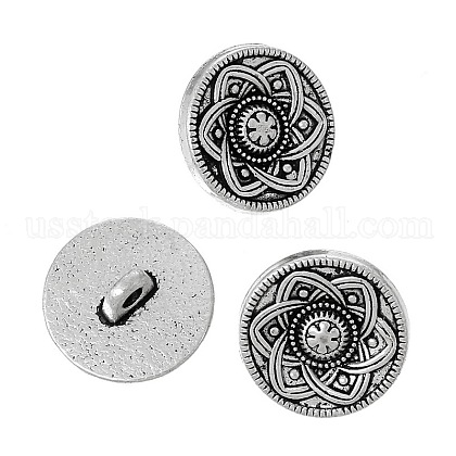 Zinc Metal Alloy Shank Buttons US-BUTT-N0002-35AS-1