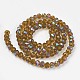 Electroplate Glass Beads Strands US-EGLA-A034-T8mm-L10-2