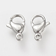 304 Stainless Steel Lobster Claw Clasps US-STAS-S066-13mm-15-2