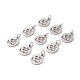 304 Stainless Steel Charms US-STAS-Q201-T446S-3