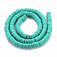 Handmade Polymer Clay Bead Strands US-CLAY-T002-6mm-50-2