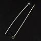 50MM Silver Color Plated Brass Eye Pins US-X-EPC5.0cm-S-1