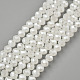 Electroplate Glass Beads Strands US-EGLA-A034-J4mm-A08-1