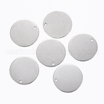 304 Stainless Steel Stamping Blank Tag Pendants US-STAS-H396-A-05P-1