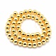 Electroplate Non-magnetic Synthetic Hematite Beads Strands US-G-L485-01C-G-3