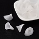 Frosted Acrylic Calla Lily Flower Beads for Chunky Necklace Jewelry US-X-PAF011Y-1-2
