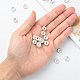 Iron Rhinestone Spacer Beads US-RB-A010-10MM-S-5