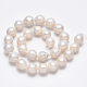 Nuggets Natural Baroque Pearl Keshi Pearl Beads Strands US-PEAR-Q004-32-2