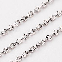 304 Stainless Steel Cable Chains US-CHS-K002-02-1.5mm