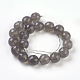 Natural Grey Agate Beads Strands US-G-G067-10mm-1-2