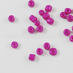 Baking Paint Glass Seed Beads US-SEED-S002-K21