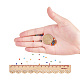 PandaHall Elite 8/0 Round Glass Seed Beads US-SEED-PH0006-3mm-10-3
