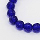 Faceted Glass Round Beads Strands US-X-GF8mmC25-1