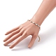 Evil Eye 304 Stainless Steel Enamel Link Chains Bracelets & Necklaces Jewelry Sets US-SJEW-JS01152-8