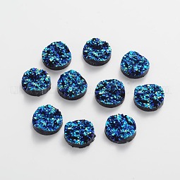 Druzy Resin Cabochons US-CRES-S040-12mm-6