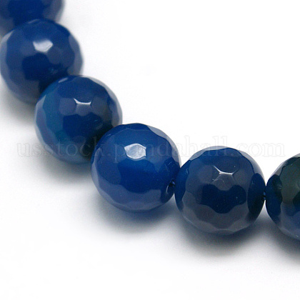 Natural Agate Beads Strands US-G-S042-10mm-5-1