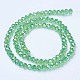Electroplate Glass Beads Strands US-EGLA-A034-T10mm-B11-2