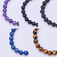 SUNNYCLUE Natural Gemstone Beads Stretch Bracelets US-BJEW-SC0001-01-5