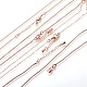 Long-Lasting Plated Brass Chains Necklaces US-NJEW-MSMC002-13RG-NF-1