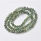 Electroplate Transparent Glass Beads Strands US-EGLA-A034-T10mm-S11-2