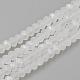 Electroplate Glass Beads Strands US-EGLA-S141-6mm-01E-1