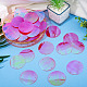 150Pcs Rainbow Iridescent PVC Paillette/Sequin Links&nbsp;US-FIND-TA0008-10D-6