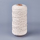 Macrame Cotton Cord US-OCOR-WH0034-A-01-1
