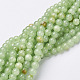 Natural Flower Jade Beads Strands&nbsp;US-GSR8mmC193-2