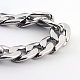 201 Stainless Steel Curb Chains  Necklaces US-NJEW-R063-31P-1