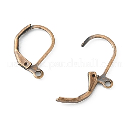 Brass Leverback Earring Findings US-EC223-R