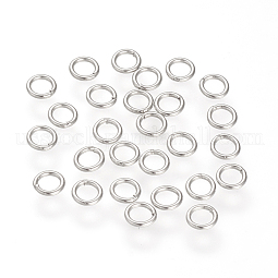 304 Stainless Steel Round Rings US-X-STAS-S066-16-4mm