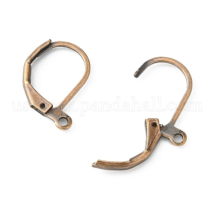 Brass Leverback Earring Findings US-EC223-R-1
