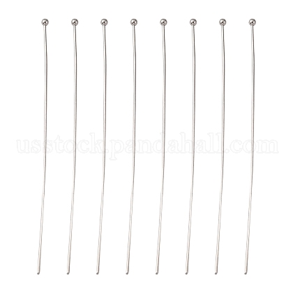 304 Stainless Steel Ball Head Pins US-STAS-K146-045-0.7x70mm-1