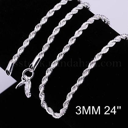 Brass Rope Chain Necklaces US-NJEW-BB10880-24-1