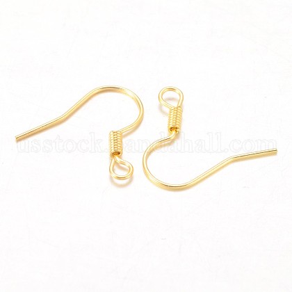 Iron Earring Hooks US-E133-G-1
