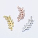 Eco-Friendly Brass Micro Pave Cubic Zirconia Links US-RB-I078-60-NR-1
