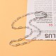 304 Stainless Steel Cable Chain Necklaces US-NJEW-JN03628-03-3