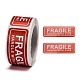 Fragile Stickers Handle with Care Warning Packing Shipping Label US-DIY-E023-04-1