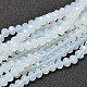 Faceted Rondelle Glass Beads Strands US-GLAA-I033-6mm-28-1