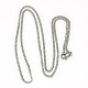 Trendy Unisex 201 Stainless Steel Twisted Chain Necklaces US-NJEW-L043-44P-1