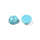 Craft Findings Dyed Synthetic Turquoise Gemstone Flat Back Dome Cabochons US-TURQ-S266-4mm-01-3