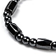 Magnetic Hematite Bracelets US-BJEW-Q005-3
