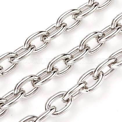304 Stainless Steel Cable Chains US-CHS-O008-03P-1