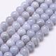 Natural Blue Lace Agate Beads Strands US-G-J363-09-6mm-1