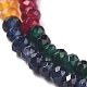 Dyed Natural Malaysia Jade Rondelle Beads Strands US-G-E316-2x4mm-45-3