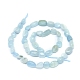 Natural Aquamarine Beads Strands US-X-G-D0004-A02-04-3